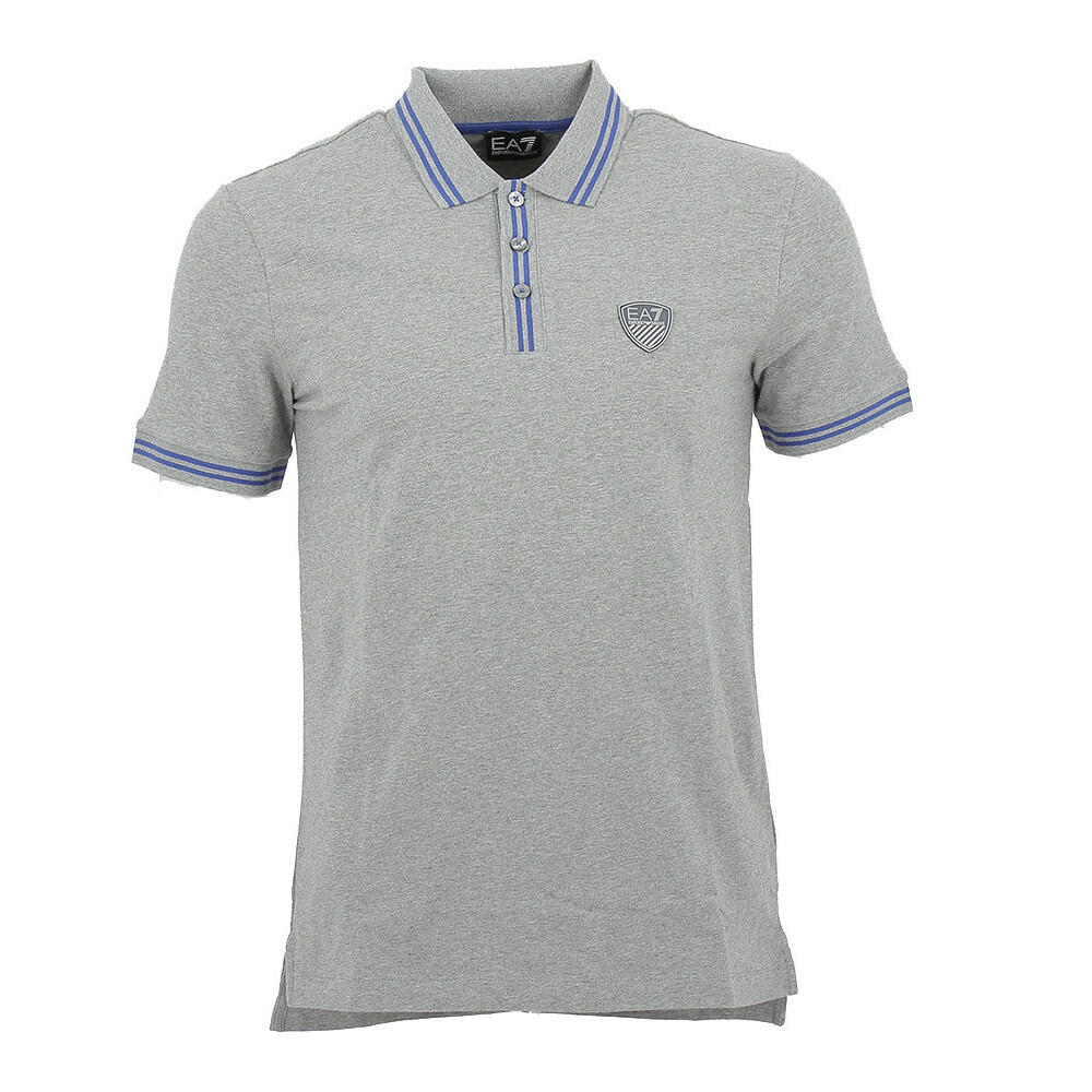 Ea7 - Polo Ea7 Emporio Armani - Polo Manches Courtes - Gris - 40 M - Decathlon