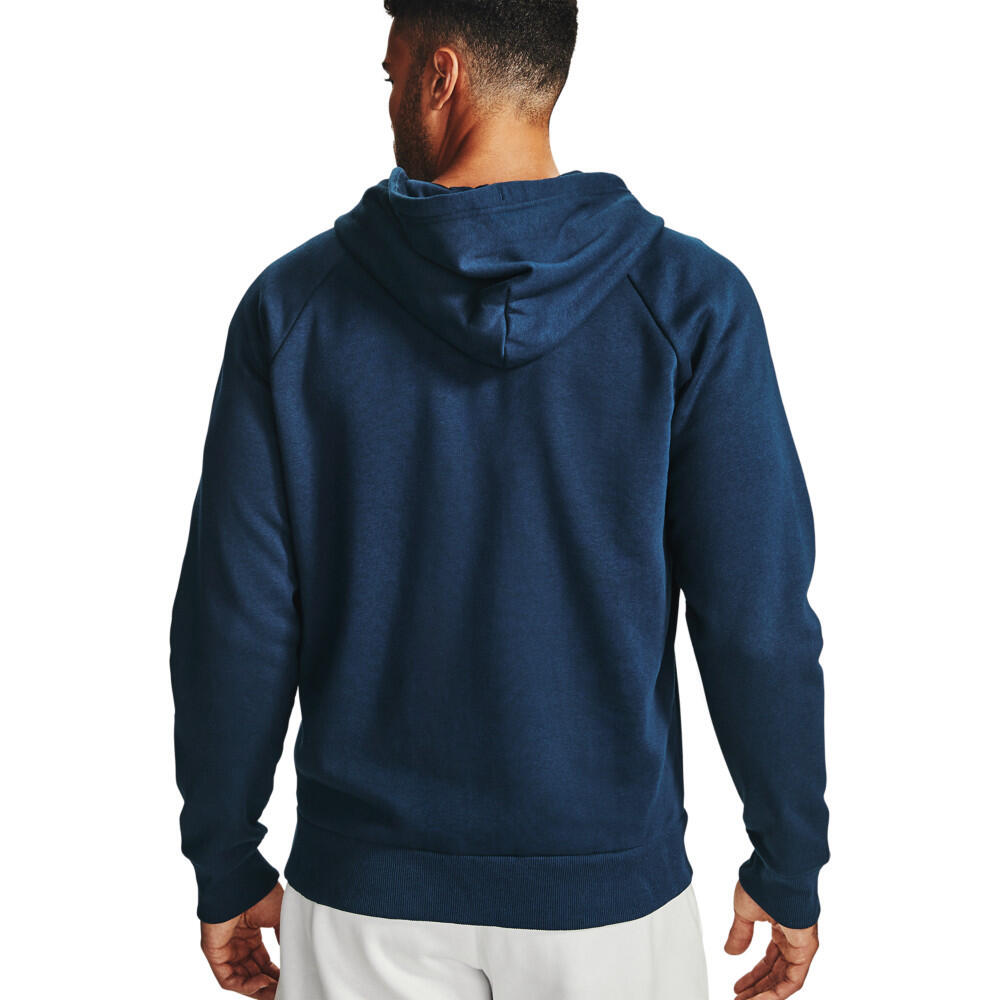 Kap Under Armour Rival Fleece FZ, Blauw, Mannen 3/5