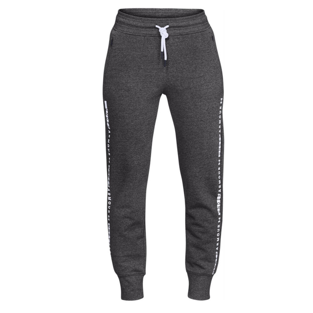 Under Armour - Pantalon De Survêtement Femme Under Armour Microthread Fleece - Pantalons - Blanc|gris - 36 Xs - Decathlon