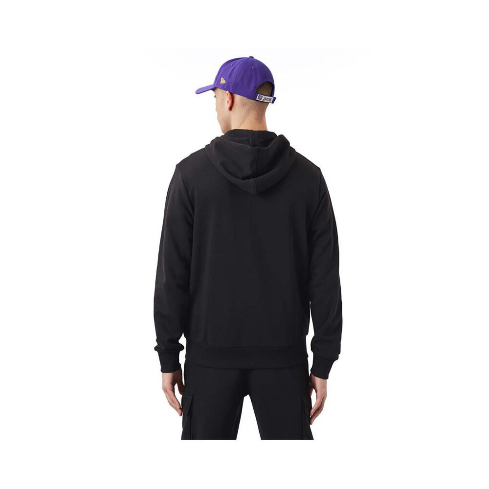 Felpa New Era SWEAT A CAPUCHE HOMME LA LAKERS NBA SCRIPT NEW ERA 4/6