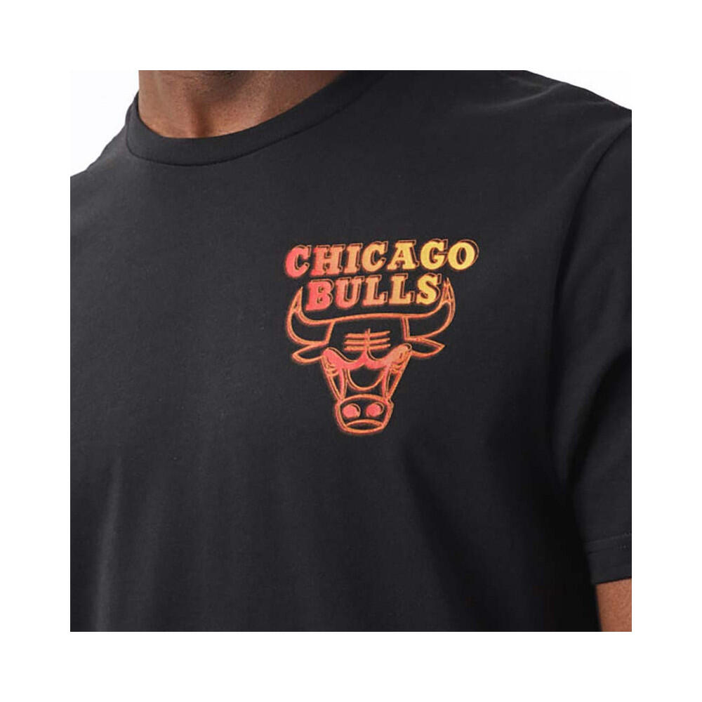 T-shirt New Era Chicago Bulls NBA Neon Fade 5/5