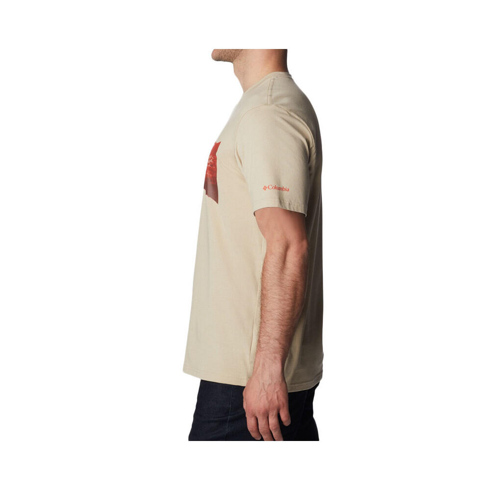 Tee-shirt Columbia GRAPHIC PATH LAKE II 3/4