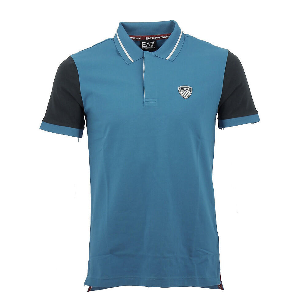 Ea7 - Polo Ea7 Emporio Armani - Polo Manches Courtes - Bleu - 38 S - Decathlon