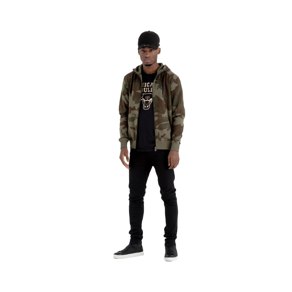 Felpa New Era SWEAT A CAPUCHE HOMME CHICAGO BULLS NEW ERA 5/6