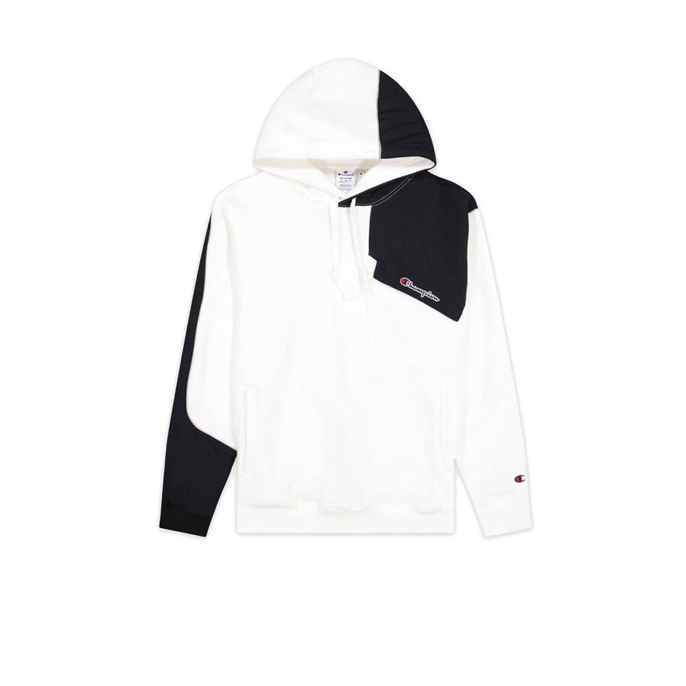 Champion - Sweat À Capuche Champion Reverse Weave Patchwor - Sweat-shirt - Blanc - 48 Xl - Decathlon