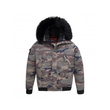 Blouson Helvetica Anchorage Black Edition (Kaki)