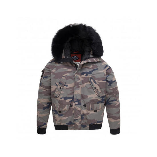 Blouson Helvetica Anchorage Black Edition (Kaki)