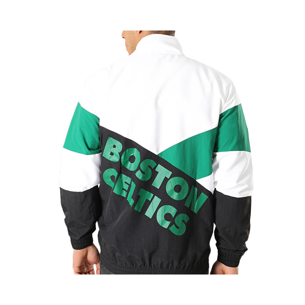 Veste de survêtement New Era BOSTON CELTICS RETRO COLOUR BLOCK 4/4