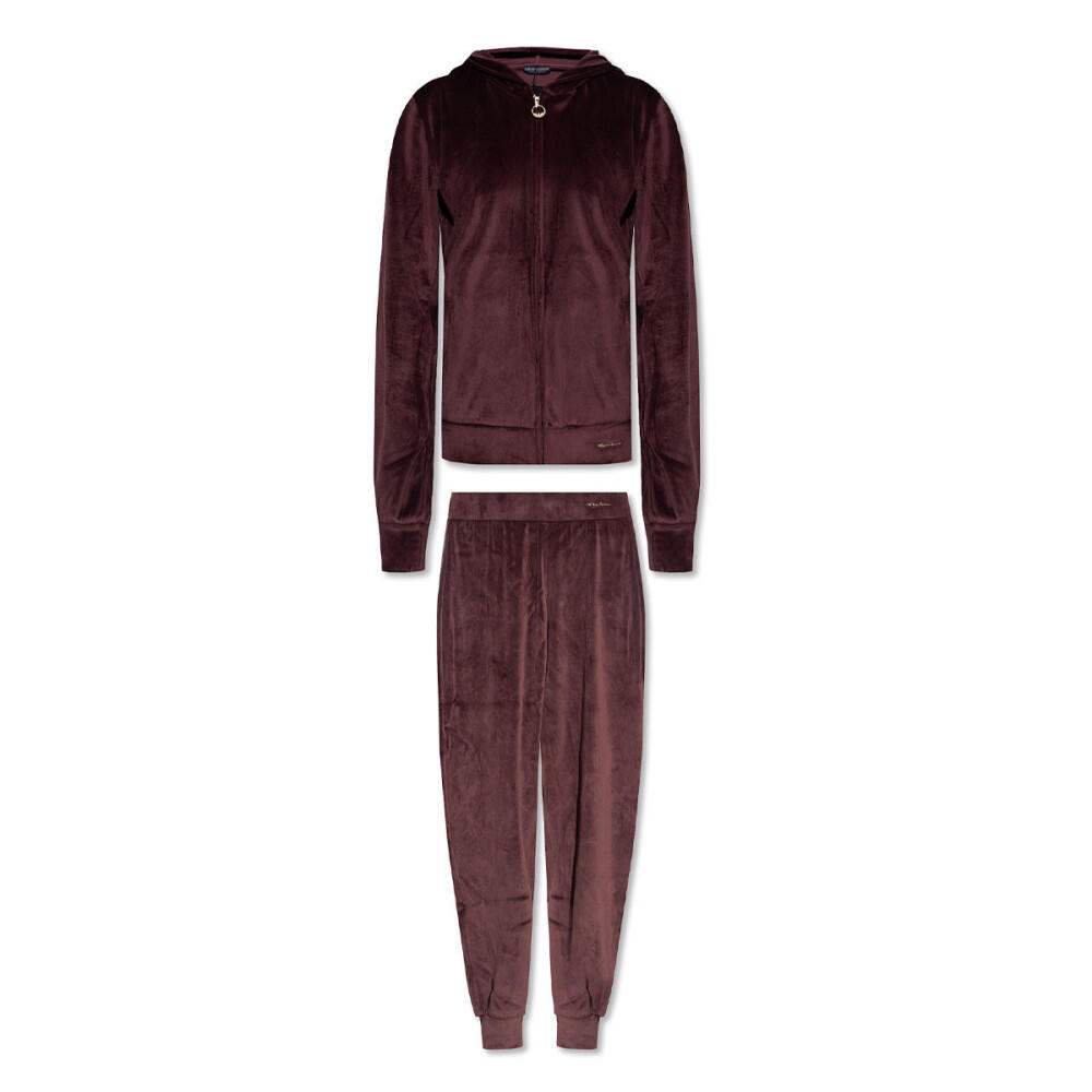 Ea7 - Ensemble De Survêtement Ea7 Emporio Armani Knitted Loungewear Tracksuit - Survêtement - Marron - 36 Xs - Decathlon