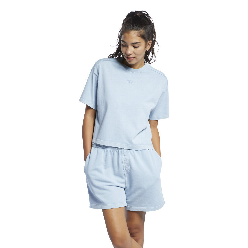 Tee-shirt crop teinte naturelle Reebok CLASSICS 3/6