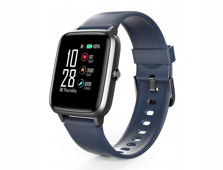 HAMA Smartwatch Fit Watch 4900, Dunkelblau/Grau 1/5