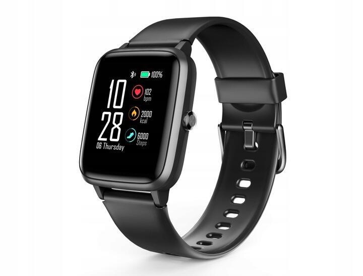 HAMA HAMA Smartwatch Fit Watch 5910, Schwarz/Grau
