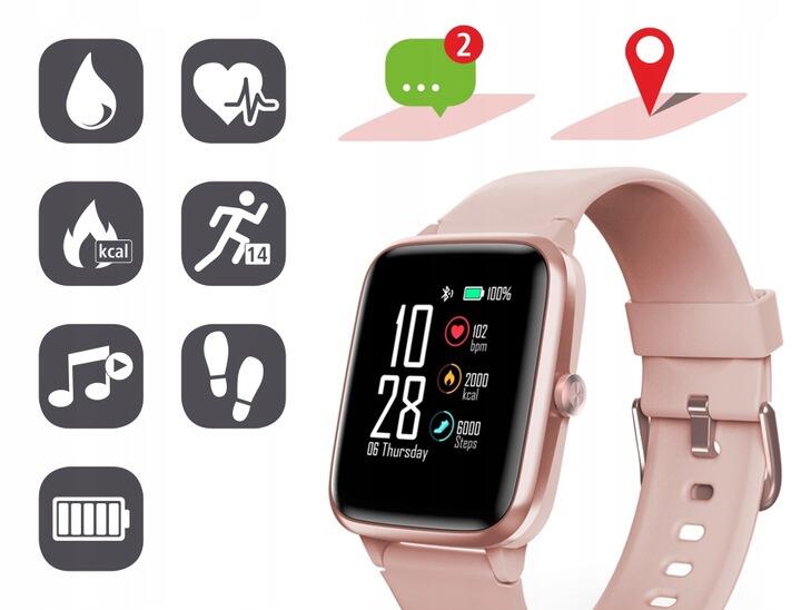 Hama Smartwatch 178605 Fit Watch 5910 Rosa 4/4