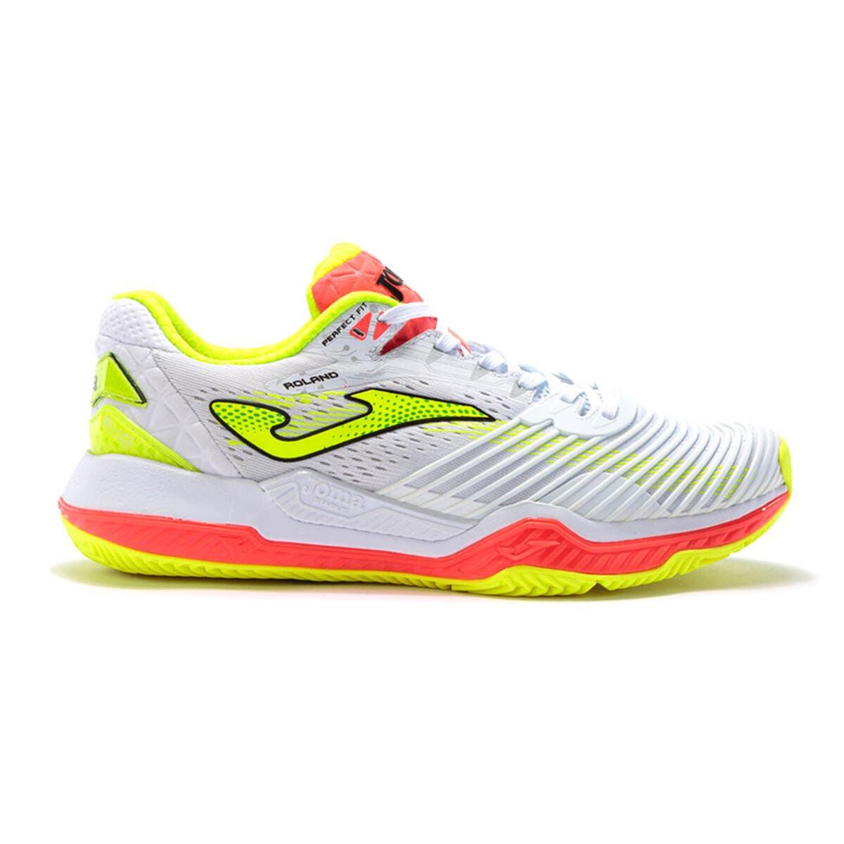 Chaussures Joma Point 21 Clay Tpoinw2102p Blanc Et Orange Fluo 3/5