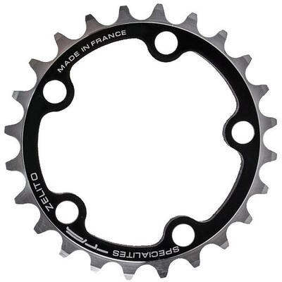 Triple road kettingblad inside specialities t.a. 5bra zelito 7075 shimano 9-10v.