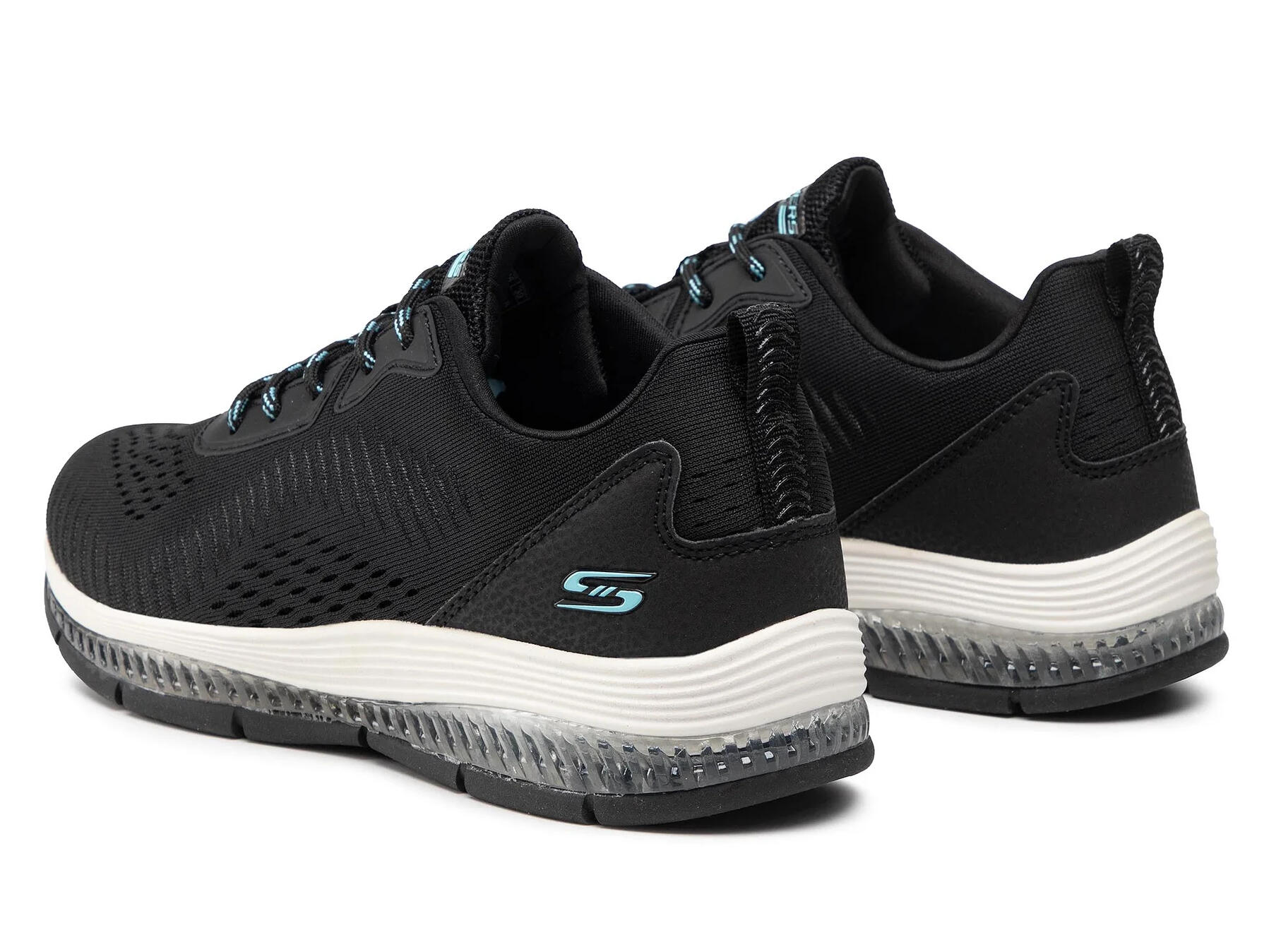Buty na co dzień na trening damskie SKECHERS BOBS GAMMA siateczka 3/5