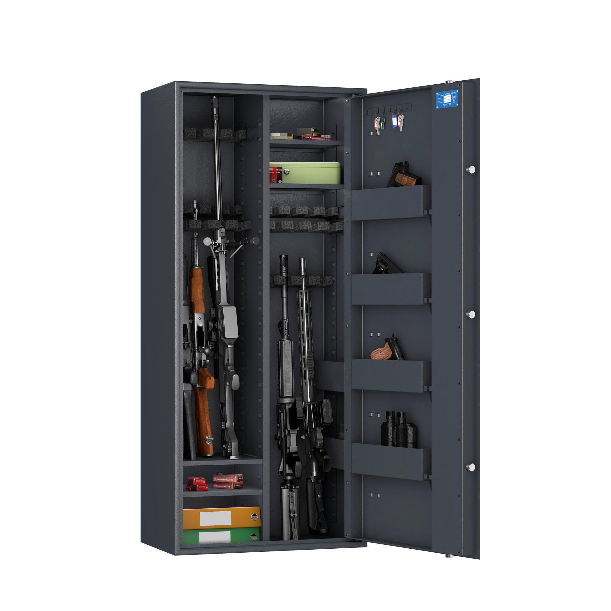 Hartmann Tresore - Armoire Forte Modulable - Serrure À Clé (jusqu'à 17 Armes) - Armoire Forte - Taille Unique - Decathlon