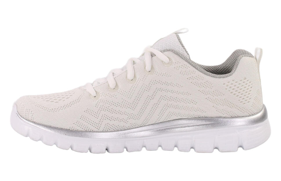 Buty na co dzień na trening damskie SKECHERS GRACEFUL GET CONECTED siateczka