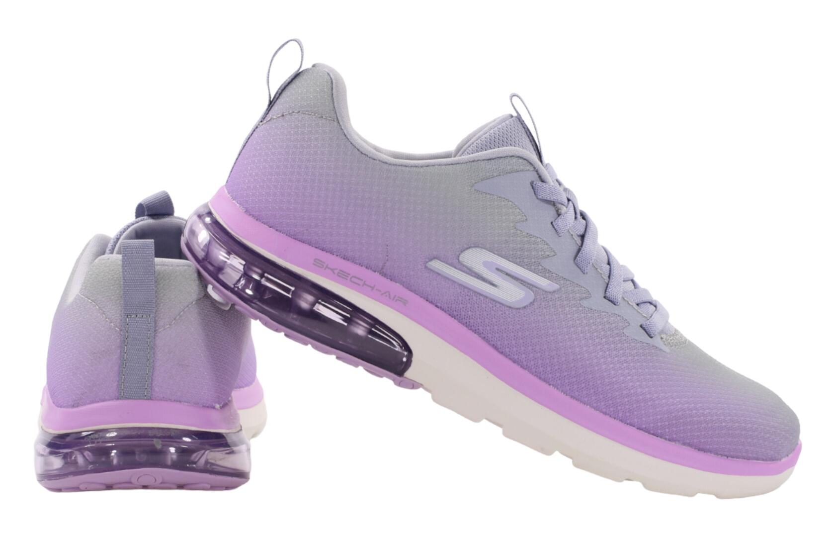 Buty na co dzień na trening damskie SKECHERS GO WALK AIR 2.0 siateczka 3/4