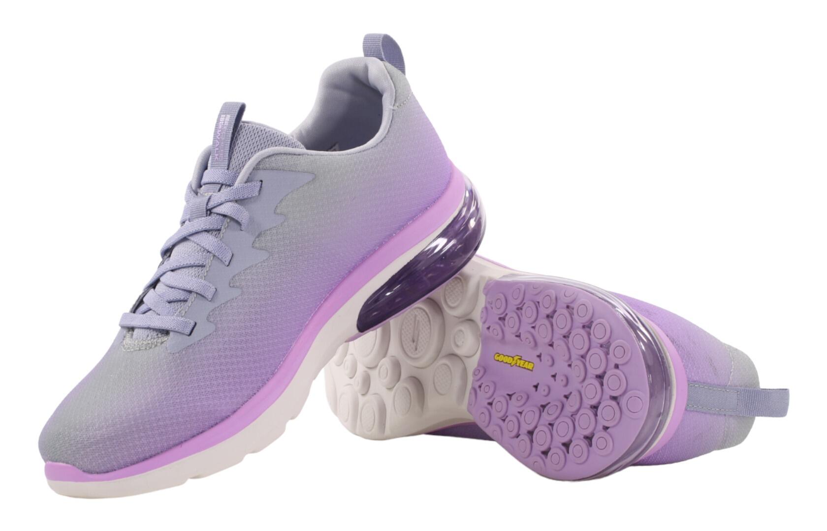 Buty na co dzień na trening damskie SKECHERS GO WALK AIR 2.0 siateczka 4/4