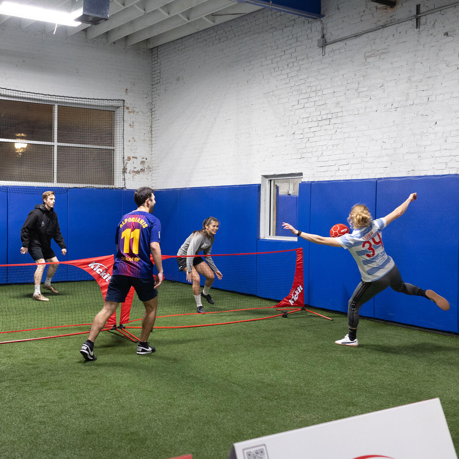 Kickit - Ensemble Footvolley - Filet de football 3/7