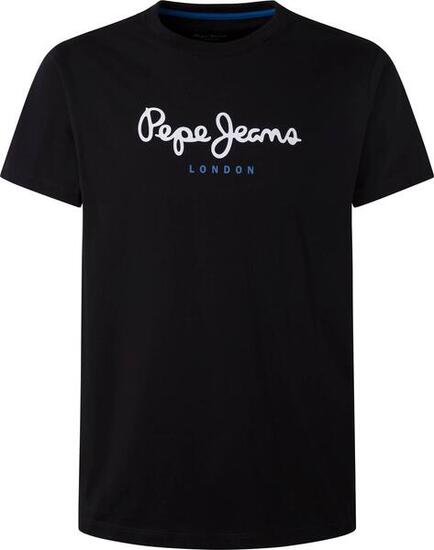 Pepe Jeans Herren T-Shirt - EGGO N, Rundhals, Kurzarm, Logo Weiß XL