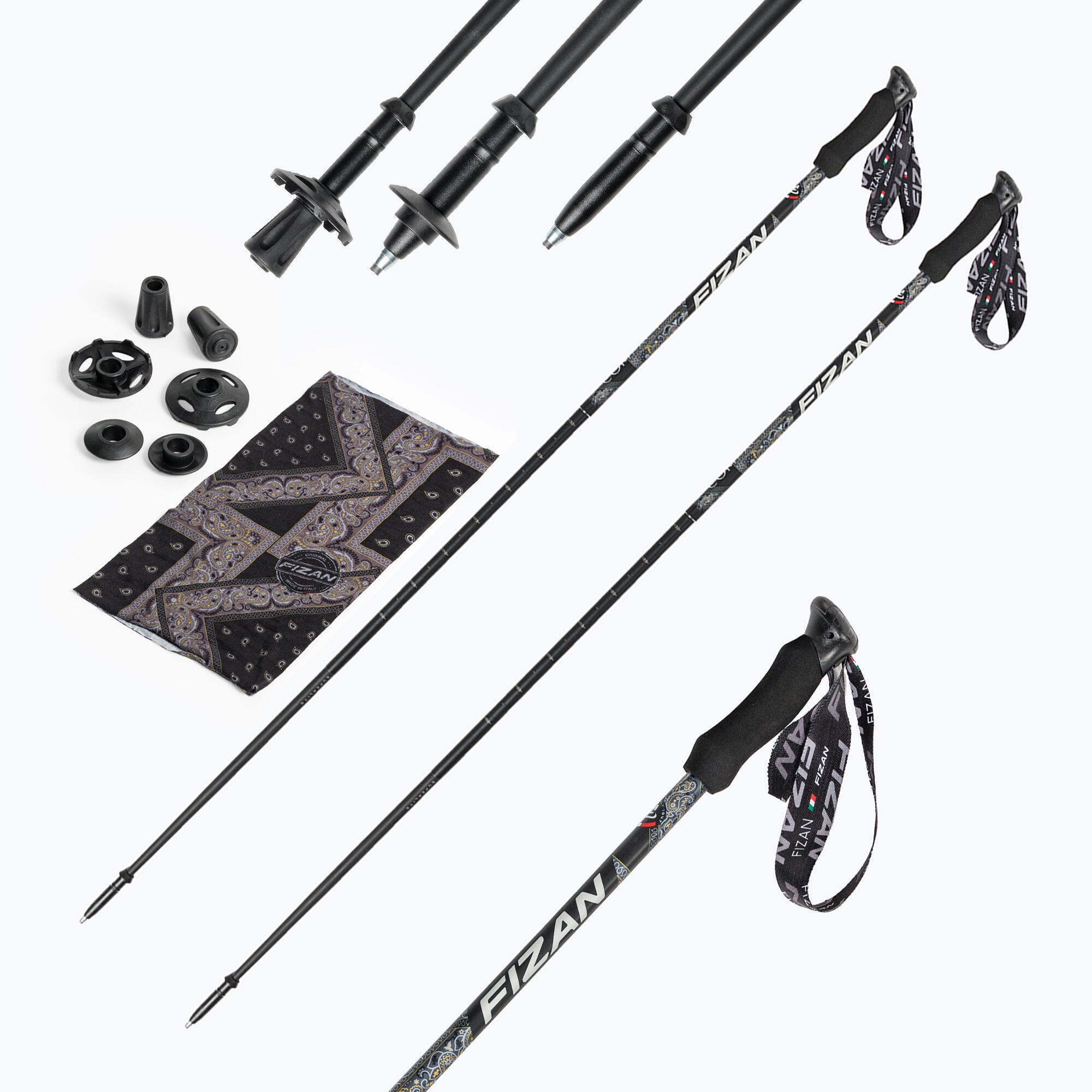 Fizan Compact MS-trekkingstokken 4/5