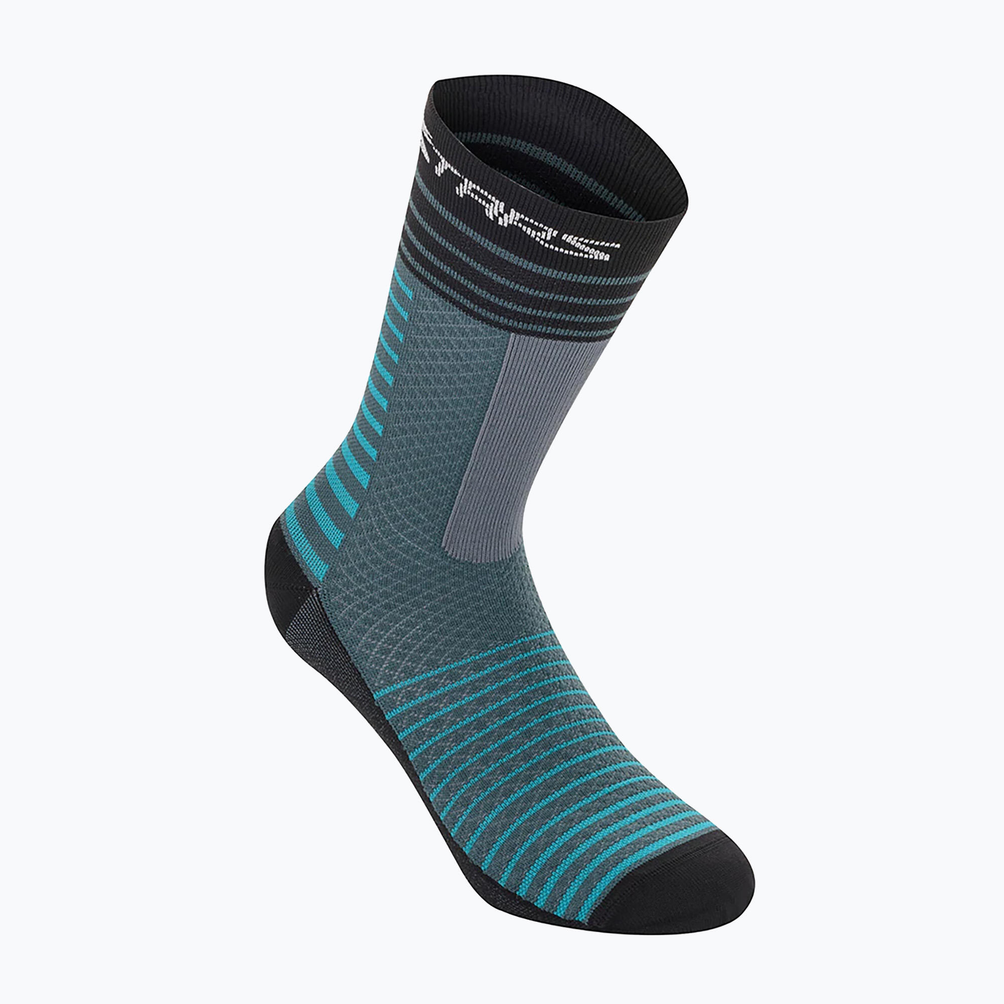Chaussettes vélo homme Alpinestars Drop 19 2/2