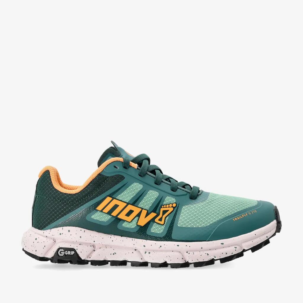 Inov-8 Trailfly G 270 V2 Womens Green Running Shoes