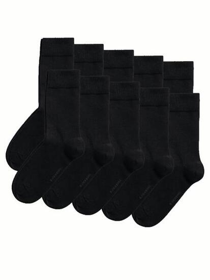 BJÖRN BORG Herren Socken 10er Pack - Essential Ankle Sock, Strümpfe, Socken,