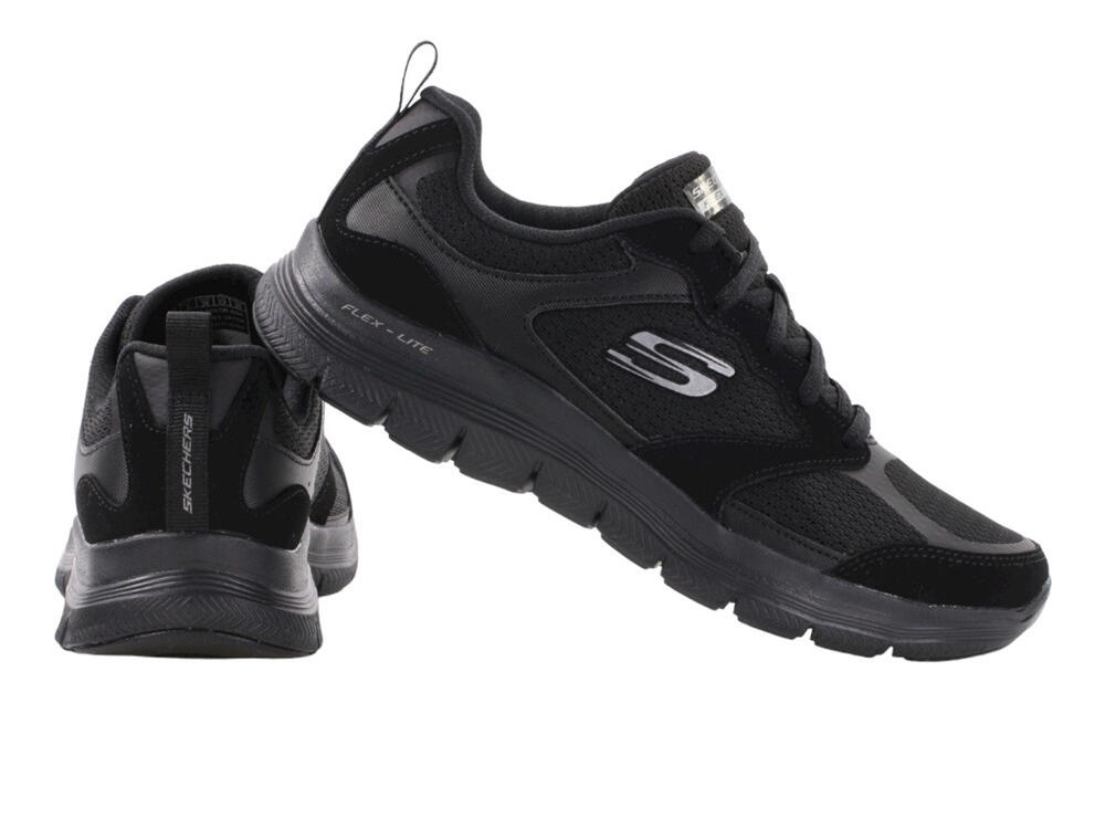 Buty na co dzień damskie SKECHERS FLEX APPEAL 4.0 ACTIVE FLOW skóra 3/4