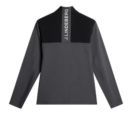 J. Lindeberg Herren Banks Mid Layer, Asphalt 4/6