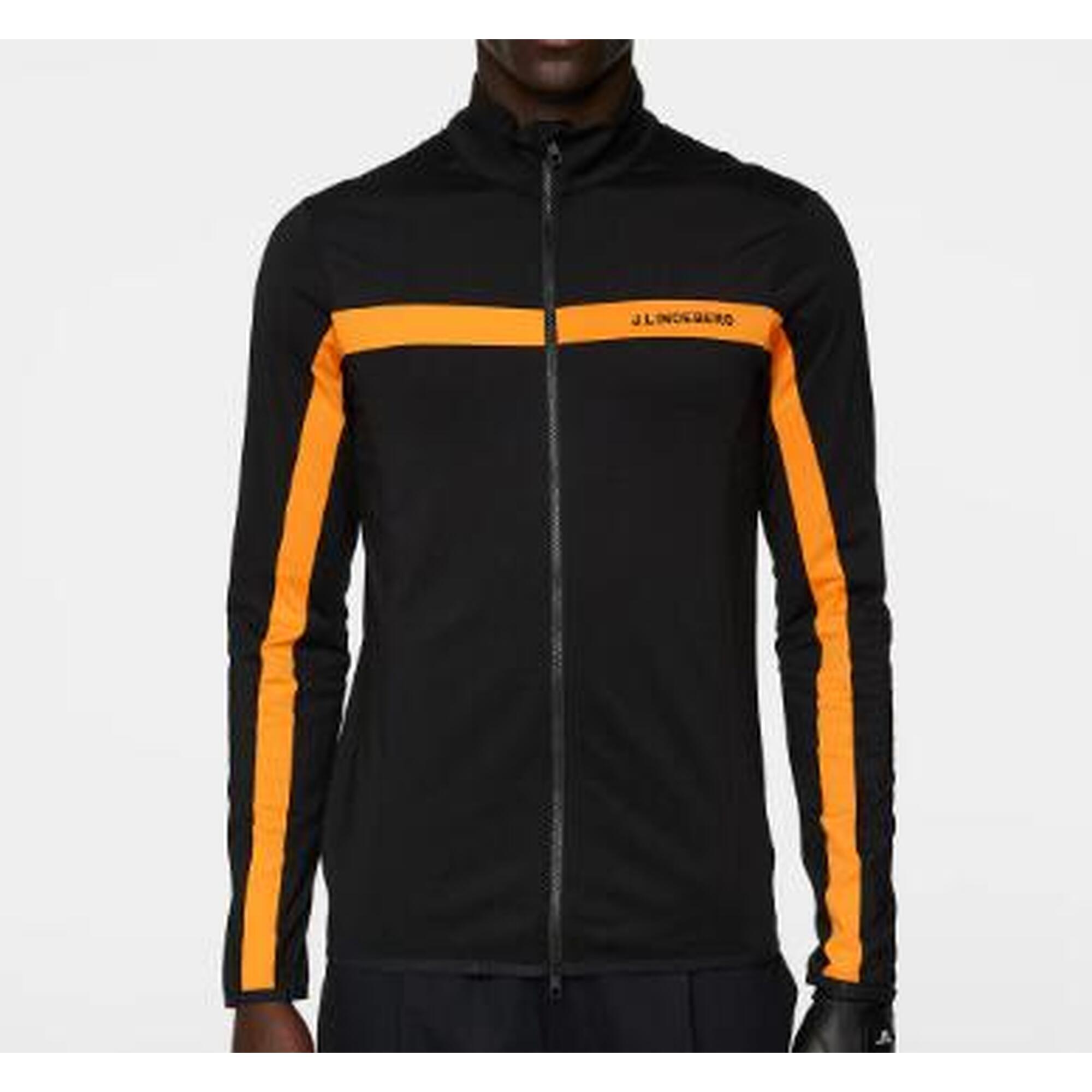 J.lindeberg - J. Lindeberg Hommes Couche Jarvis, Orange/noir - Veste - Noir|orange - Decathlon