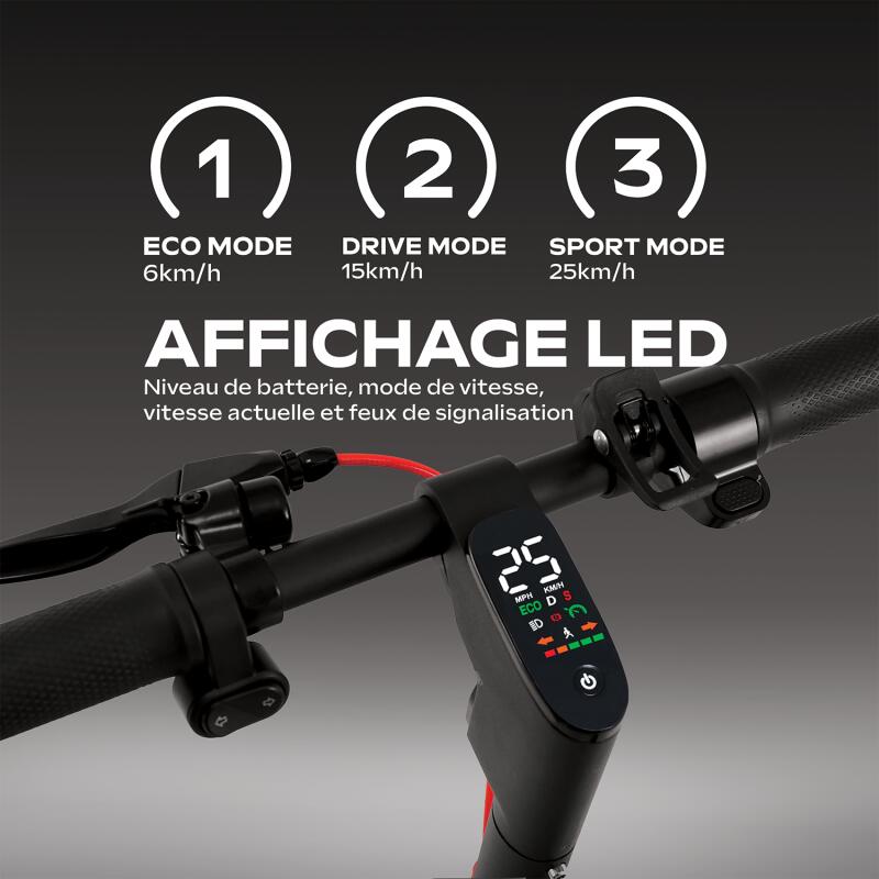 UrbanGlide 100 MAX 2 Elektrische Scooter - 10" - 350W - 7/5Ah - Actieradius 30 4/7