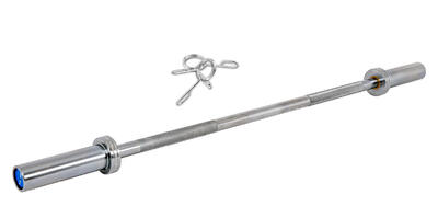 Olympische halterstang recht 120 cm staal 50 mm thunder