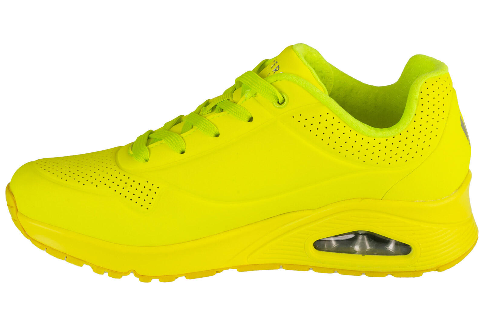 Skechers Street UNO Night Shades Sneakers Damen 73667 neon gelb 2/7
