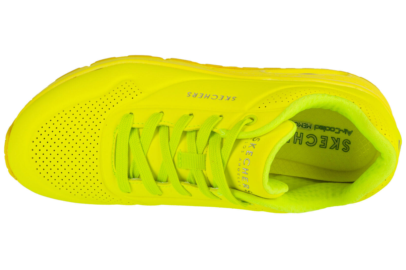 Skechers Street UNO Night Shades Sneakers Damen 73667 neon gelb 3/7