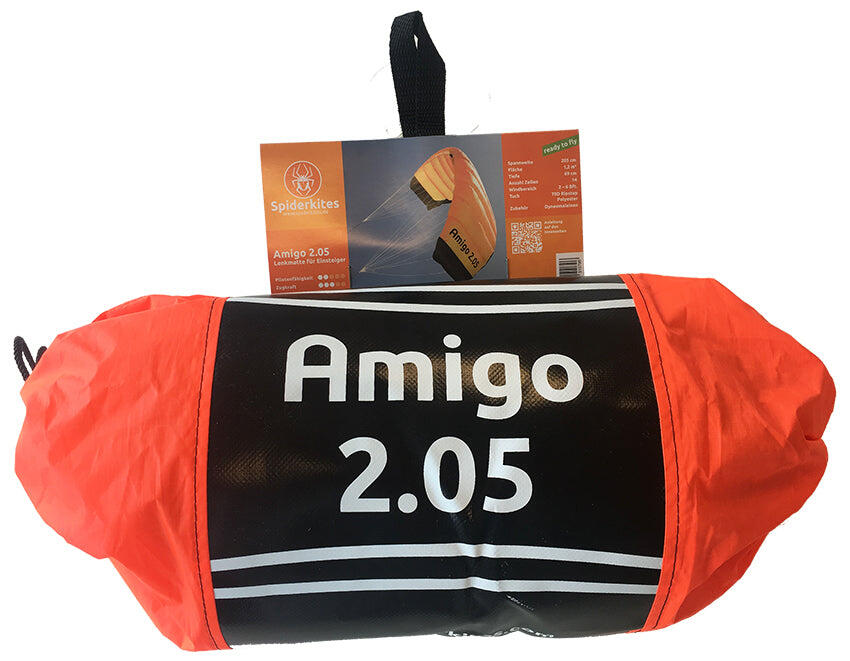 Colchão de papagaio Spiderkites Amigo 2.05 Laranja 10026 Laranja 205 x 69 cm 2/5