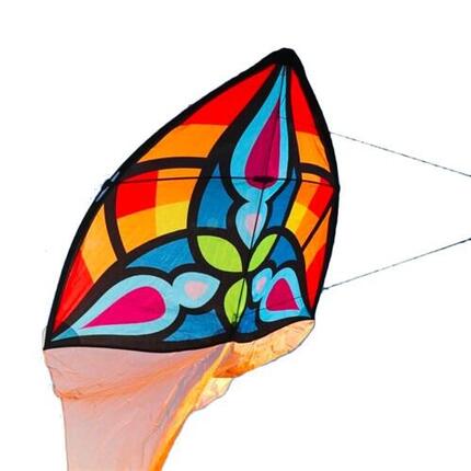 Einleiner Drachen Spiderkites Starlight Red 030052-001 Rot 95 x 95 x 575 cm