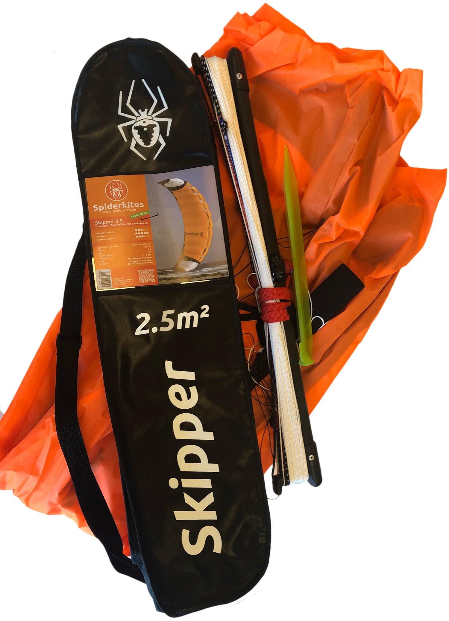 Pipa Spindle Spiderkites Skipper 2.5 10030 Laranja 290 x 100 cm 4/6