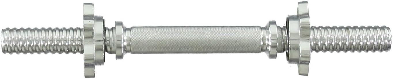 Coppia di Manubri con Chiusura a Vite, Lunghezza 35 cm e Diametro 25 mm 3/4