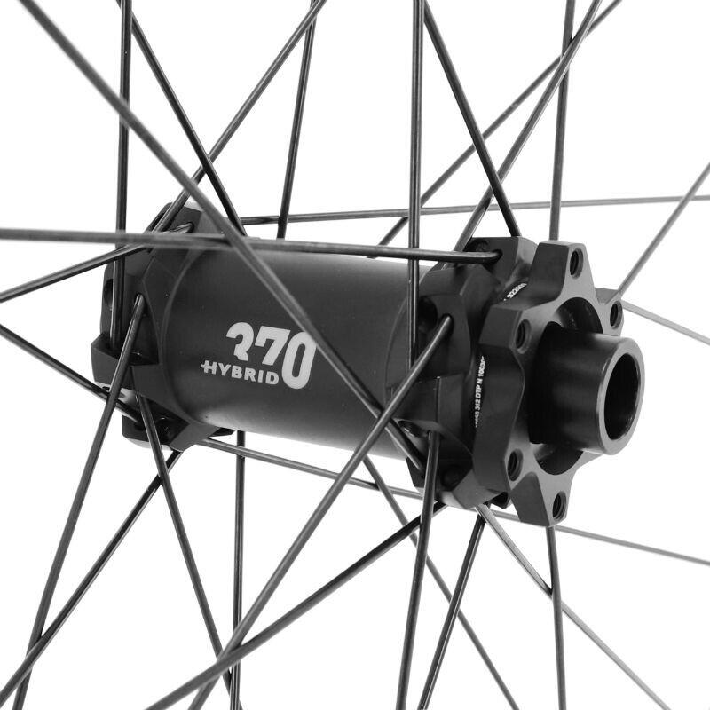 Roue avant tubeless axe traversant disque 6 trous DT Swiss H1900 BOOST 3/3