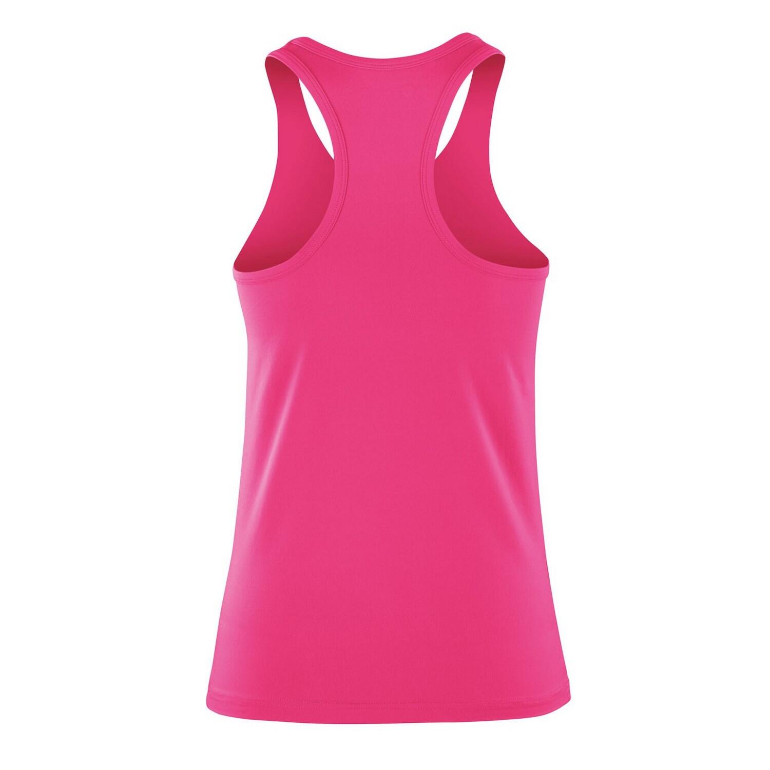 Vrouwen/dames Impact Softex Tank Top (Snoep) 2/2