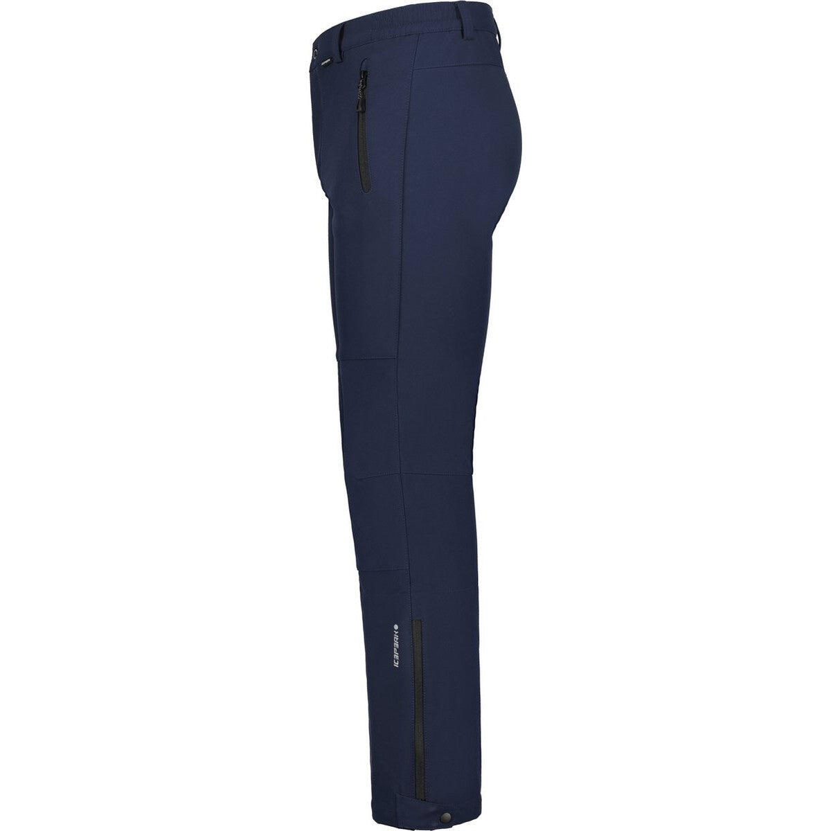Pantaloni softshell Icepeak Frankfurt da uomo blu per sci 3/6