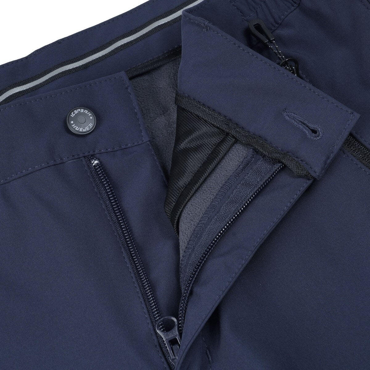 Pantaloni softshell Icepeak Frankfurt da uomo blu per sci 4/6