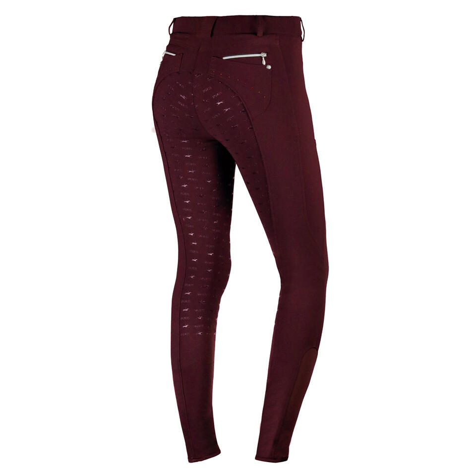 Pantalón de equitación con cremallera completa para mujer Schockemöehle Victory 2/5