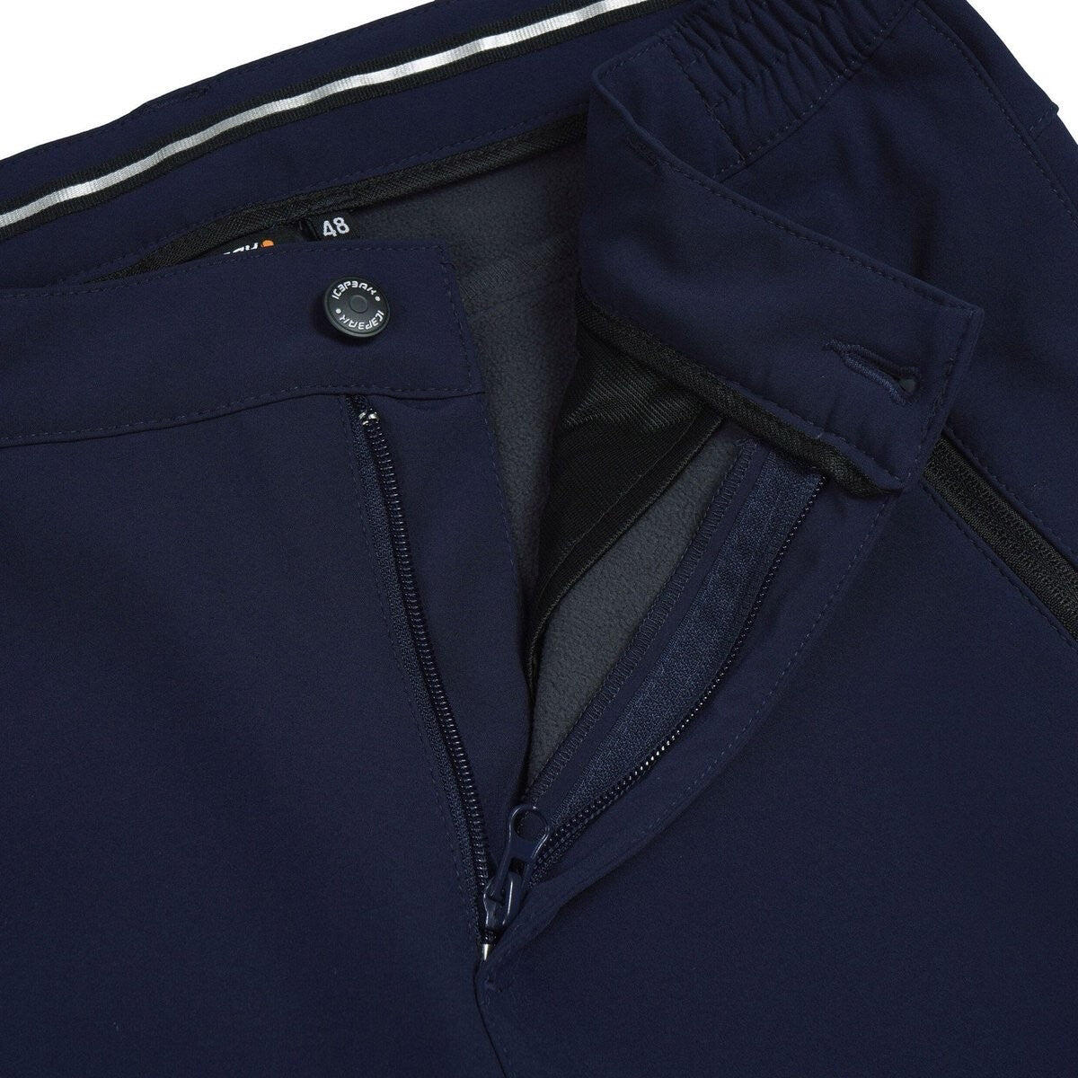 Pantaloni softshell Icepeak Frankfurt da uomo blu per sci 5/6