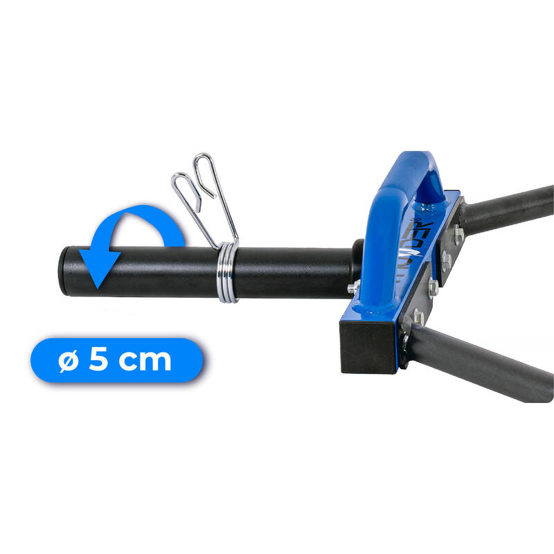 TRAP BAR Gryf olimpijski hexagonalny 144cm stalowy 50mm Thunder
