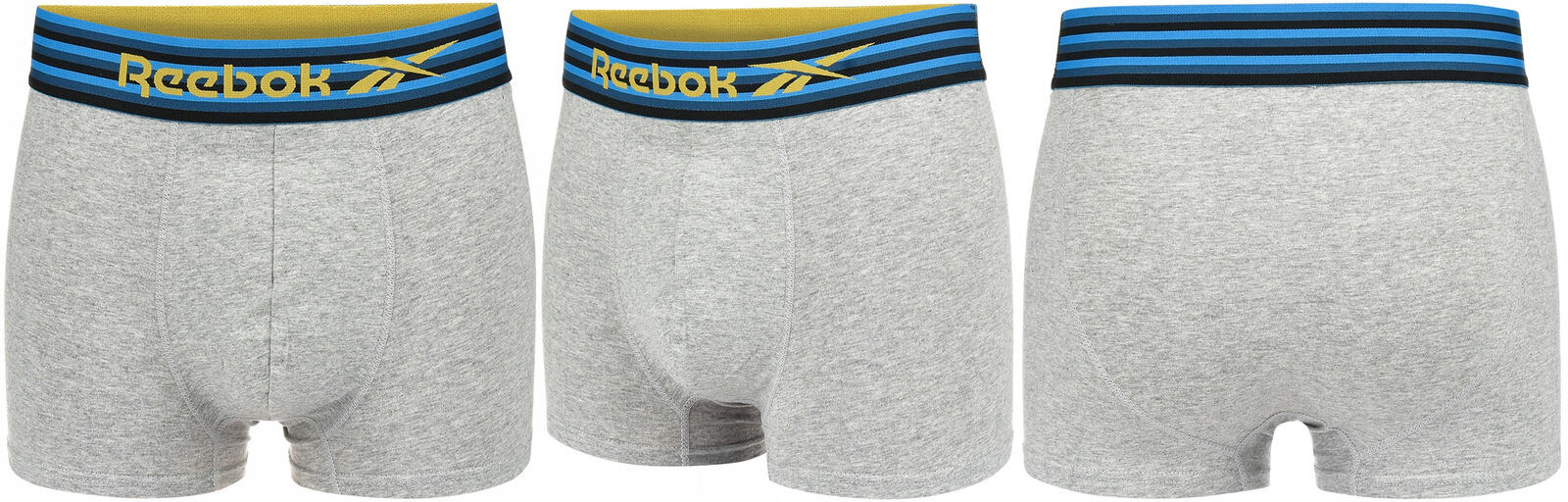 Bokserki majtki męskie bawełniane 3 pary REEBOK TRUNK KENT 3/5