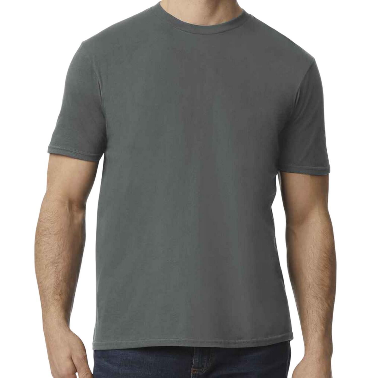 Gildan - Tshirt Softstyle Ez Adulte (gris Orage) - T-shirt Manches Courtes - Bleu|gris - 48 Xl - Decathlon